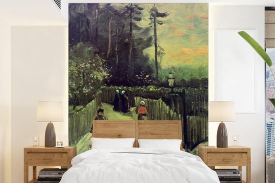 Nr1Wallpaper Behang - Fotobehang Hellend pad in Montmartre - Vincent van Gogh - Breedte 165 cm x hoogte 220 cm