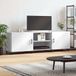 Maison Exclusive - Meuble TV blanc 150x30x50 cm Matériau dérivé du bois