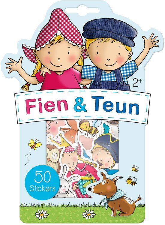 Bambolino Fien & Teun stickers - 50 stuks