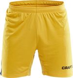 Craft Progress Contrast Short Heren - Geel / Royal | Maat: M