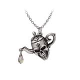 Alchemy Gothic Poison Brew Teapot Unisex Halsketting - Zilverkleurig