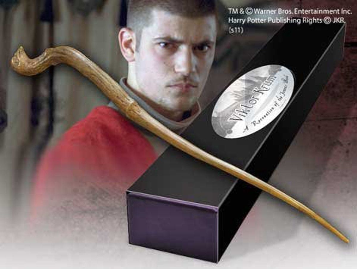 FANSSITE.BE Viktor Krum Character Toverstaf - 0812370014439