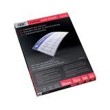 GBC HighSpeed 3747525 lamineerzakken, A4, lange zijde, dikte 2 x 100 micron, 216 x 303 x 2 mm