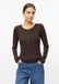 s.Oliver Shirt donkerbruin