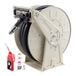 VEVOR Enrouleur de Tuyau de Carburant Rétractable 19,05 mm x 19,8 m 20 bar, Dévidoir de Tuyau Diesel à Ressort, Rétraction Automatique, pour Diesel et Kérosène, avec Flexible en Caoutchouc Industriel