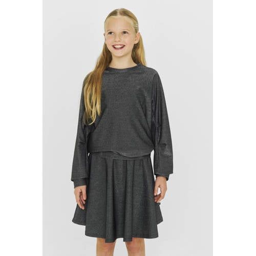 Coolcat lurex rok Maya zilver