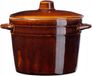 Gres pot à graisse - Pour graisse - 1,5 litre - Certifié FCM - Marron