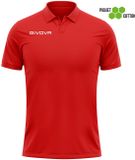 Givova Poloshirt Polo Cotone Piquet Zomerblauw - 3XL