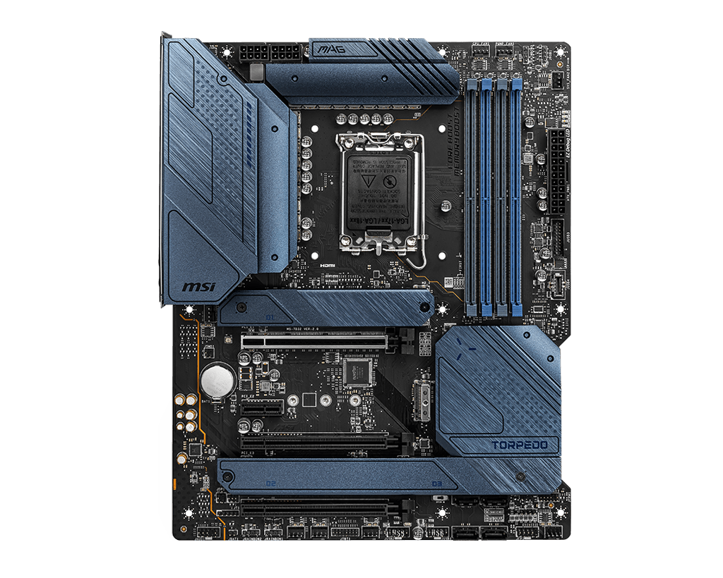 MSI MAG Z690 TORPEDO - Moederbord - ATX - Intel Z690 - LGA 1700