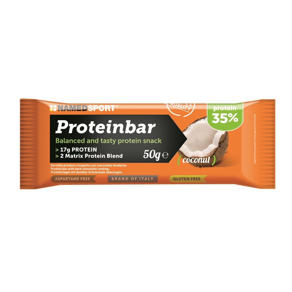 NAMEDSPORT Proteinbar - Kokos - 50 gram