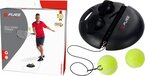 Pure2Improve Tennis Trainer - Zwart - Inclusief 2 tennisballen