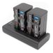 ChiliPower NP-F750 Sony USB Duo Kit - Jeu de batteries pour appareil photo