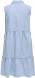 ONLY ONLBEA SIESTA SL DNM DRESS BJ Mini Jurk Dames M Lichtblauw Denim
