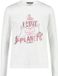 CMP Meisjes-T-shirt Lange mouw biologisch katoen 6 jaar Wit/Roze