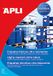 APLI 16925 - PE etiketten wit - waterdicht - laserprinter - 64,6 x 33,8 mm - 10 vellen