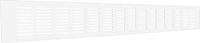 GAVO WEHA ventilatiestrip aluminium 600x80mm - wit