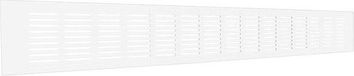 GAVO WEHA ventilatiestrip aluminium 600x80mm - wit