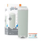 Diaper Genie Platinum luieremmer groen met 1 Easy Roll navulling 18 zakken, Vert