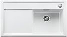 Blanco Zenar 5 S, 520439, gootsteen van graniet PuraDur inclusief glazen snijplank, 1 stuk, wit