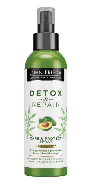JOHN FRIEDA Detox & Repair Haarspray - 100 ml - Voor Droog Haar - Vrouwen