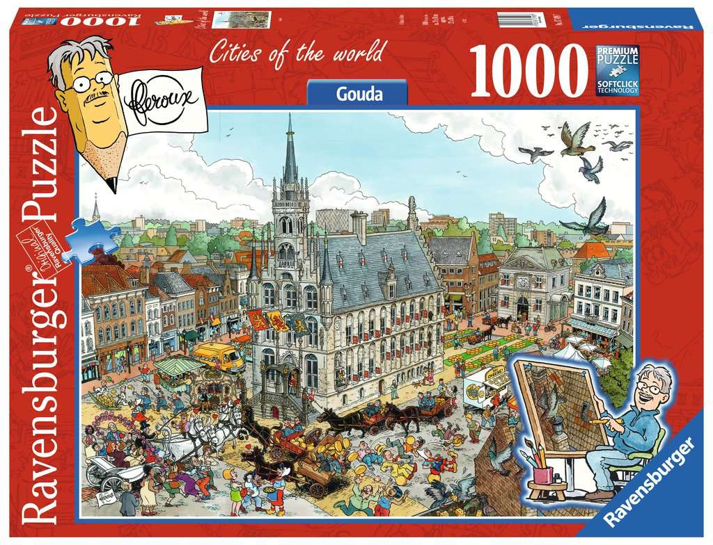 Ravensburger Fleroux - Gouda Puzzel (1000 stukjes)