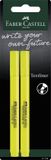 Faber-Castell Textmarker 38 - Geel - 2 stuks