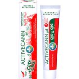 Annabis ACTIVECANN CBD + CBG verwarmingsgel - massagegel met hempzaadolie, paprika, kaneel, 75 ml