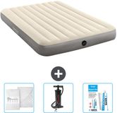 Intex Luchtbed - 2-Persoons - 152 x 203 x 25 cm - Beige