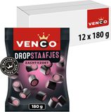 Venco VC Dropstaafjes - Drop - 12 zakjes a 180g