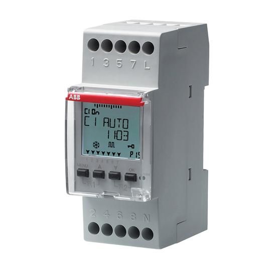 ABB D2 - Elektrische timer - grijs