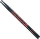 Tama Rhythmic Fire Sticks O7A-F-BR Drumsticks - Black/Red