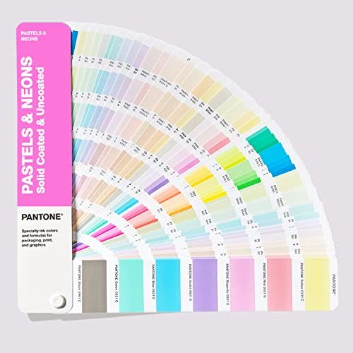 Pantone Pastels & Neons Chips Met een laag bedekt & Ongecoat GB1504B