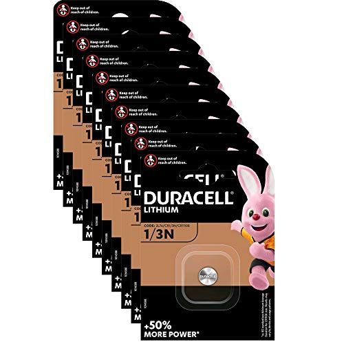 Duracell DL1/3N lithium batterij - 10 stuks