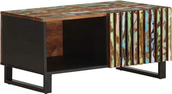 vidaXL Salontafel 80x51x40 cm massief acaciahout