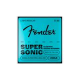 Fender Super 250 Electric Guitar Strings, Nickel Plated Steel, Ball End, 250LR Gauges .009-.046, (6)