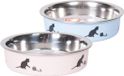 Karlie K&F Bella Cat Bowl Blue 10cm