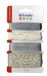 Artemio 11060298 decoratieve koord, synthetisch, zilver, 10 x 1 x 16,5 cm