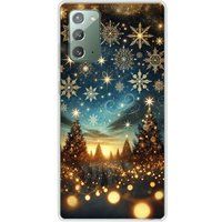 1001 coques Samsung Galaxy Note 20 magie de noel bedrukt siliconen hoesje