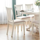Julian Bowen Stanmore ivoorstoelen set van 2