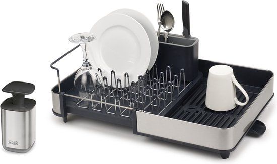 Joseph Joseph Rethink Your Sink - 2-delige spoelorganizer set - Grijs
