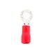Zenitech 10 ronde kabelschoenen Ø 5 mm – rood