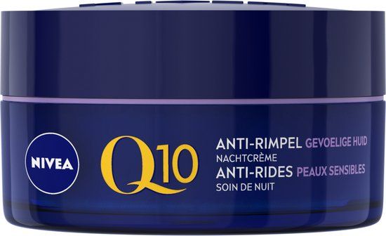 NIVEA Q10 POWER Anti-Rimpel Sensitive Nachtcrème - 50 ml