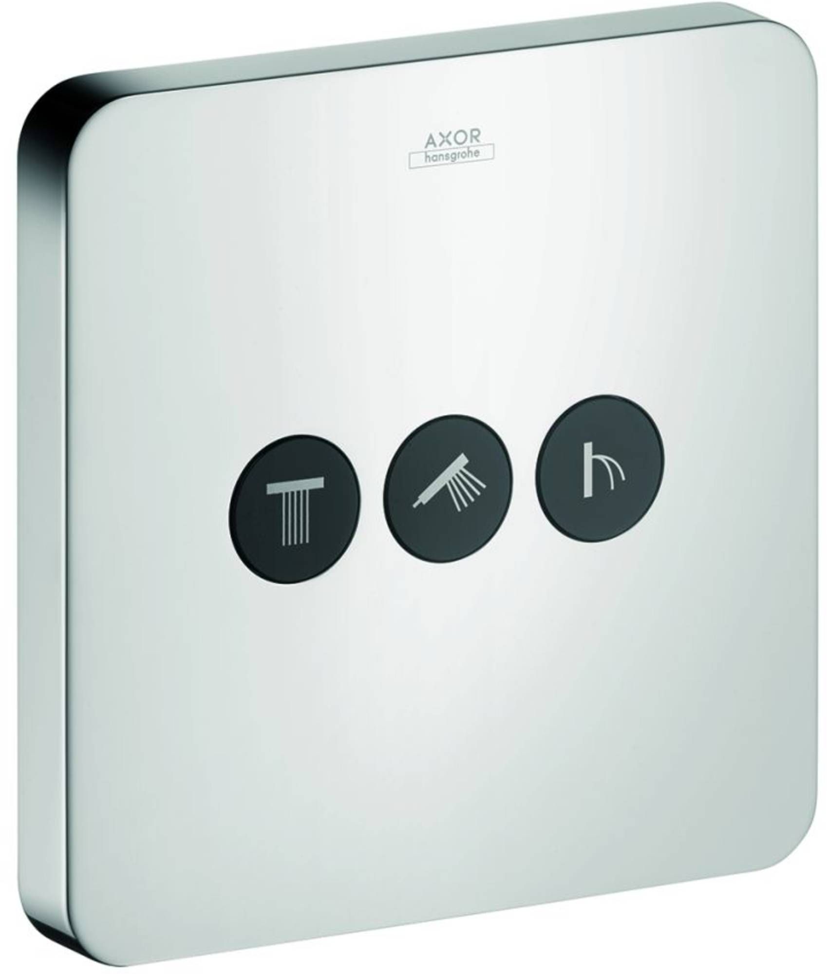 Axor Showerselect afdekset thermostaat 3 stopkranen chroom 36773000