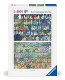 Ravensburger Puzzel 12000338 - Zoe Sadler: magische planken - puzzel met 2 x 1000 stukjes