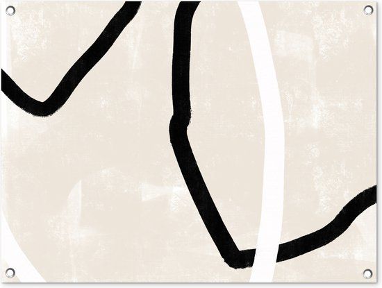 GreatGardenPosters Tuinposter - Design - Minimalisme - Abstract - 80x60 cm