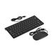 Sutinna USB Bedraad Toetsenbord en Muis Set - Zwart