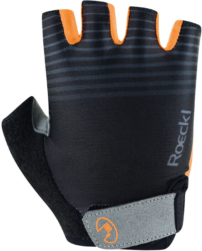 Roeckl Bernex Gloves Kids, zwart/oranje