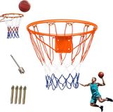 OEM Shenzhen Haorui Industrial Technology Co., Ltd. Krachtig vervangingsnet basketbalnet met wandhouder - outdoor weerbestendig en afneembaar
