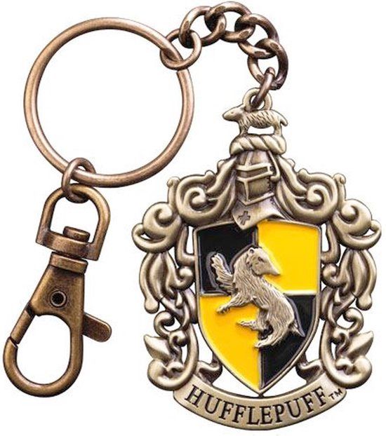 The Noble Collection Noble Collection Sleutelhanger Harry Potter: Hufflepuff Goud/geel