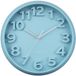 Karlsson Wandklok Elevated Classic Numbers - Mistig blauw